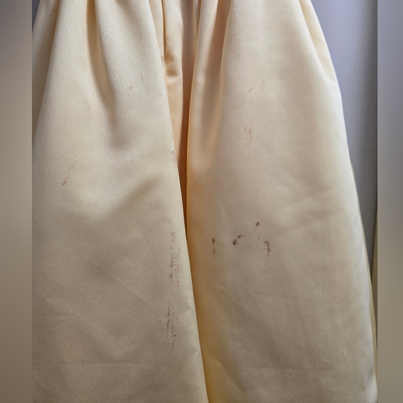 David's Bridal Canary Yellow Flower Girl Dress - Picture 5 of 6